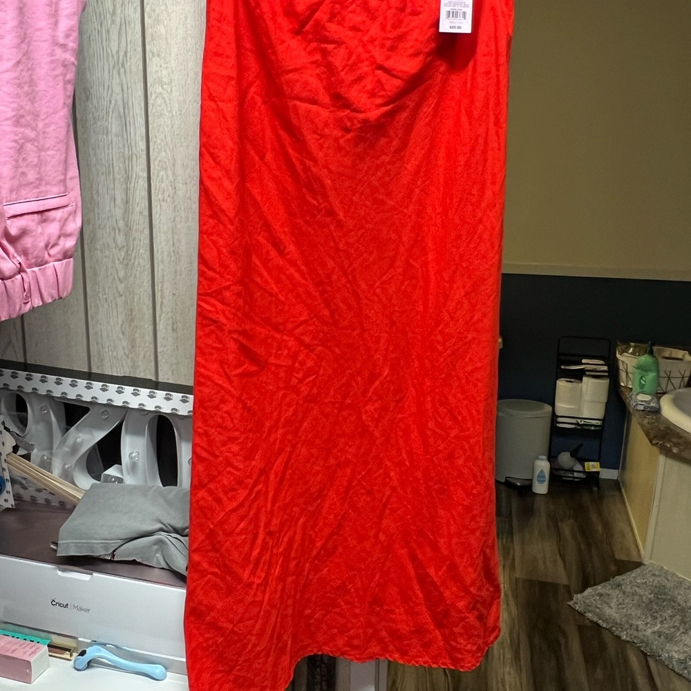 Universal Thread Bright Red Maxi Skirt
